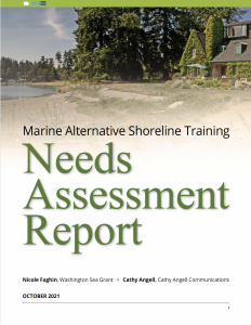 MAST needs assessment report cover